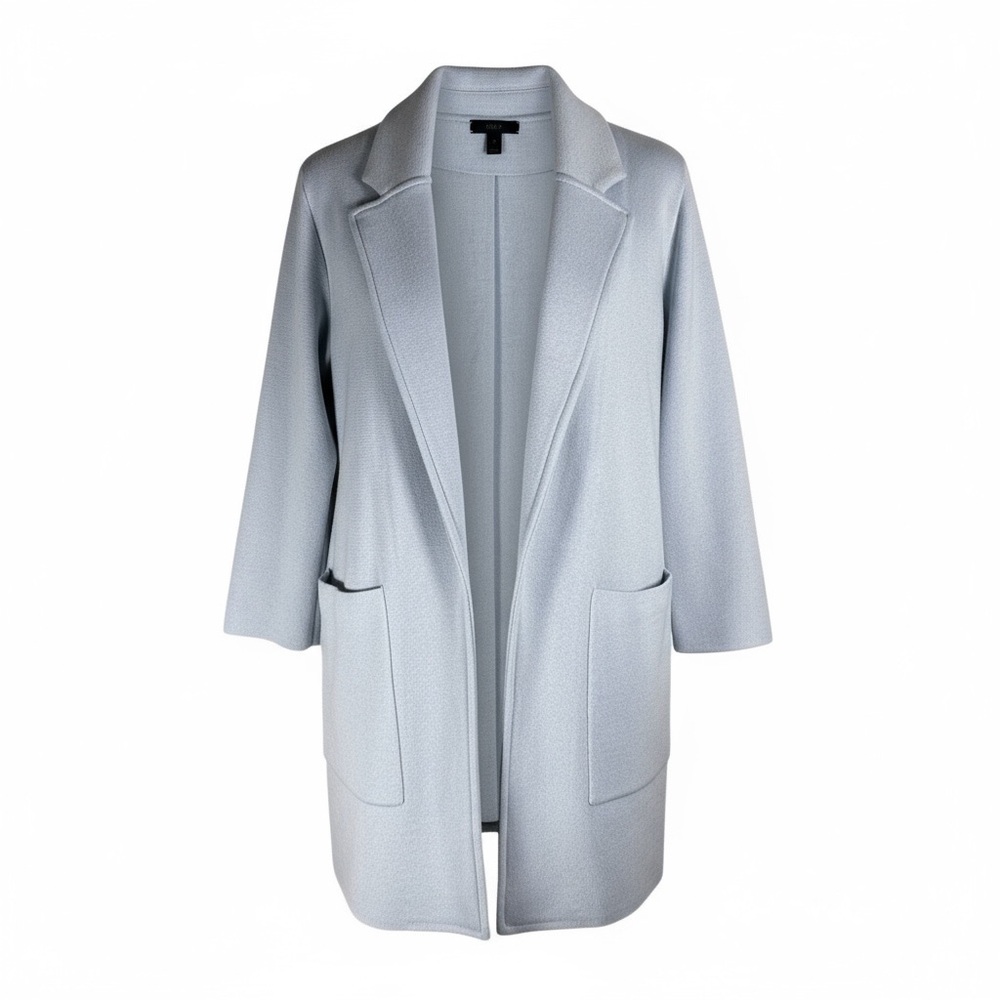 J. Crew Sophie Sweater Blazer in light Blue